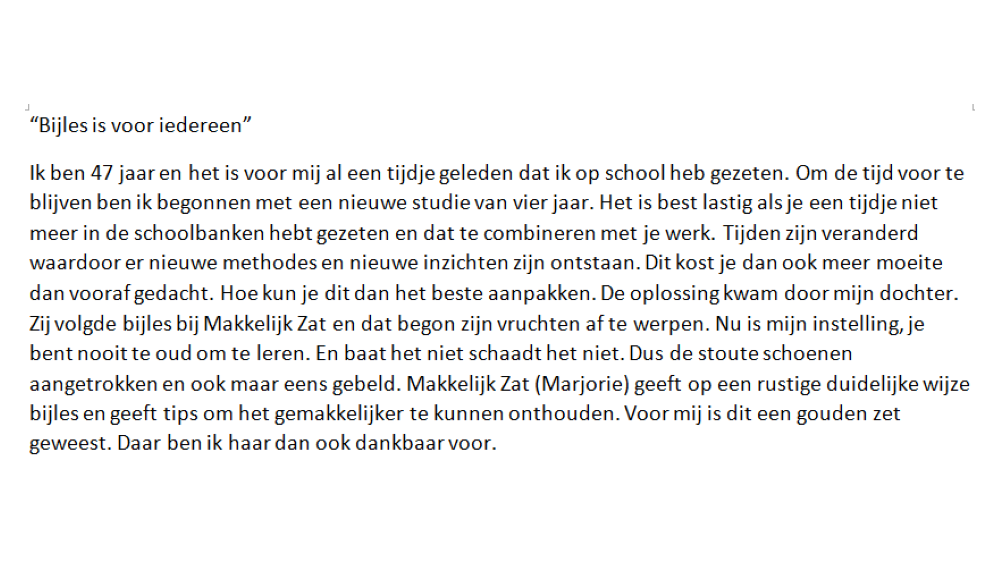 HBO-2, Deeltijd student