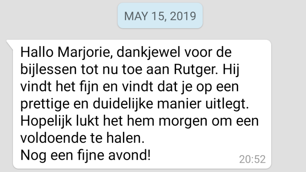VWO-3, Moeder van Rutger